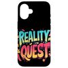 Vibrant and Funny Reality Quest Speech Costume Case for iPhone 16