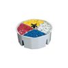 Custom Leathercraft1152 Full-Round Bucket Tray, 2.5 in. High
