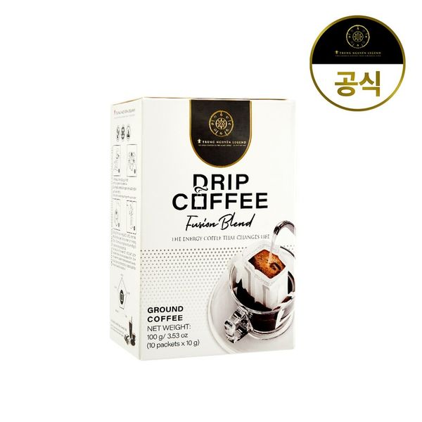 G7 Trung Yuen Legend Drip Fusion Blend 10T Vietnam Coffee Bean Black Hand Drip Bag Coffee Mix