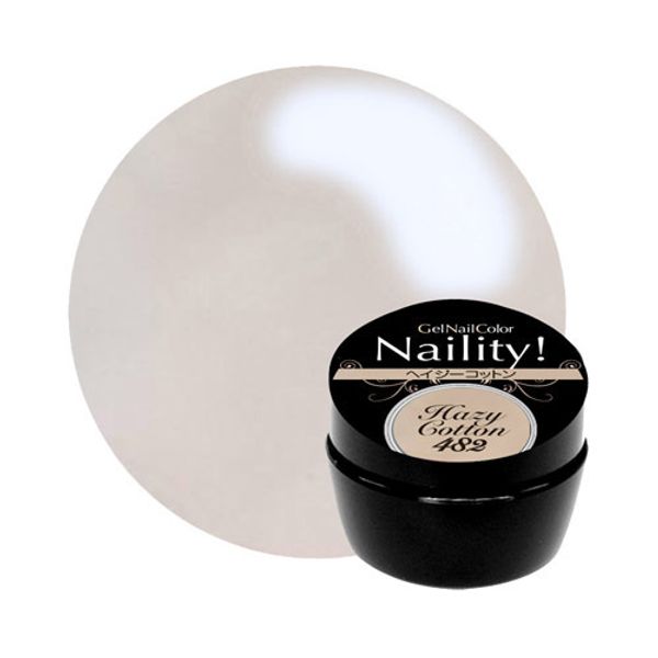 Naility! Gel Nail Color 482 Hazy Cotton 4g Naility Color Gel Gel Nail Spring Nail Self Nail