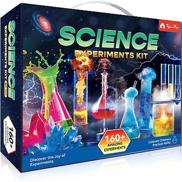 160+ Experiments Science Kit for Kids Ages 3 4 5 6 7 8, STEM Toys for 9-12 Year