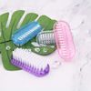 8 Pack Nail Brushes,Double Sided Nail Hand Scrubbing Cleaning Brush Colorful Plastic Two-Sided Brush for Men Women Manicure Supplies