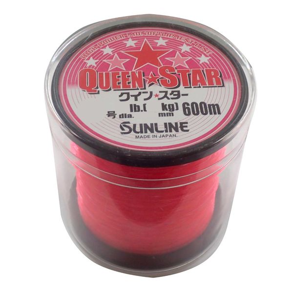 SUNLINE Queen Star Nylon Line, 656.2 yd (600 m), No. 12, Pink