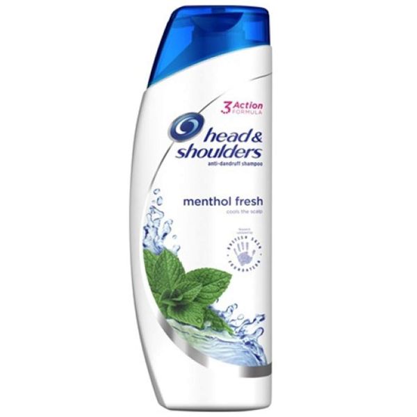 H&S Refreshing Shampoo, Menthol, 400 ml