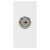 BG EMNSTVW Euro Module Co-Axial Connection - White