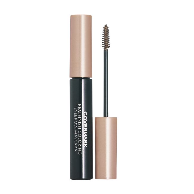 COVERMARK Real Finish Coloring Eyebrow Mascara (Brush Type), 01 Natural Brown