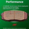 Front & Rear Copper Free Brake Pads compatible with Lexus 2010-2015
