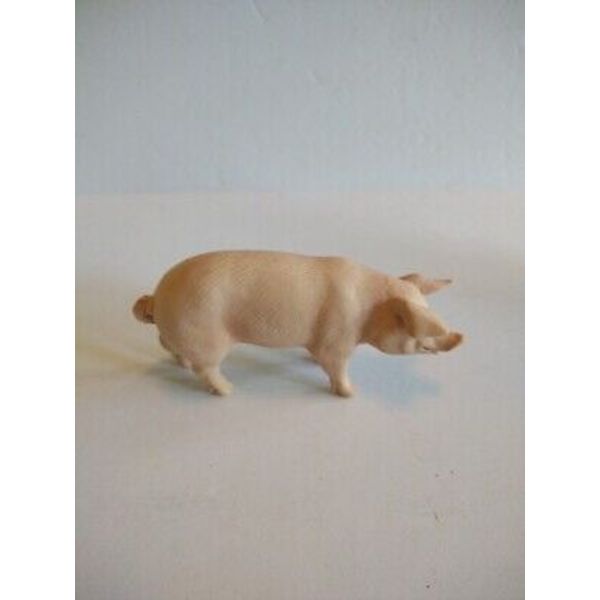 Schleich 2003, Pink Pig Sow Hog Farm Animal, plastic toy Figure