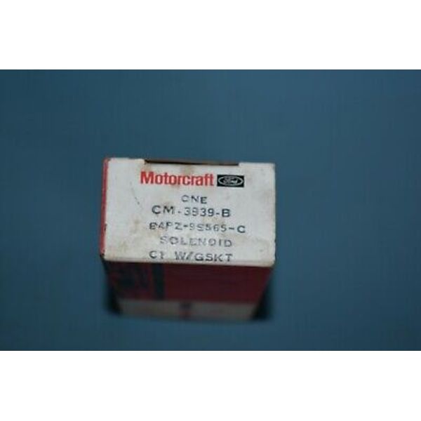 Motorcraft CM-3939-B Carburetor Mixture Control Solenoid Ford E4PZ-9S565-C NOS