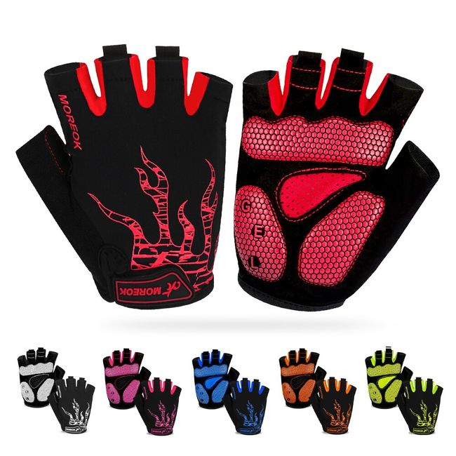 Moreok mens cycling discount gloves