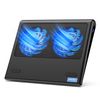 Tecknet Adjustable Laptop Cooling Pad With Dual Fans For Gaming And Study