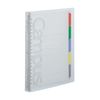 Kokuyo Campus Slim Binder Notebook, A5, 20 Holes, transparent