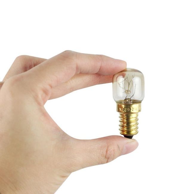 Oven Light 15W 25W High Temperature Resistant 300 Degree Oven Microwave  Oven Bulb Salt Lamp E14