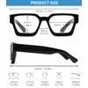 JM 3 Pack Square Reading Glasses, Blue Light Blocking Computer Reader for women men +0.0