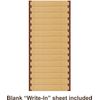 Organizer Labels for Wood Tool Drawers & Cabinets - Master Woodworker 10 PC Set