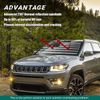 For Ford Accessory US Flag Car SUV Windshield Sun Shade Foldable UV Block Cover