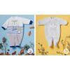 Ellepi Chenille Romper Infant Toddler 0-9 Months, Fly.