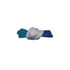QUEEN HELENA Warmer Winterschal mit Strass Damen SC22-4 blau, Einheitsgröße