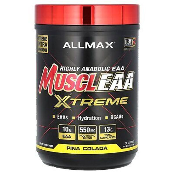 MUSCLEAA™ Xtreme, Pina Colada, 1.17 lb (532 g)