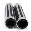Szmsmy Universal Bike Handle Grip Skull Chrome 25mm