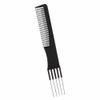 Frcolor Cutting Comb Comb Professional Steel Needle Fork Comb 5 Pack Hairdresser Hair Parting Comb Hair Insert Needle Comb Hairdressing Salon Styling Tool