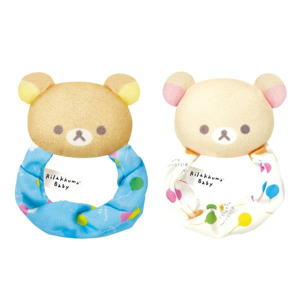 Agatsuma Rilakkuma Baby Hot and Anyoni Soft Rattle