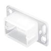 Prime-Line Plastic Center Guide Drawer Track Back Plate 2 pk