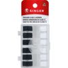 SINGER SINGER 42145 Class 15 Black & White Threaded Bobbins, Black, White 12 Count