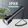 300000LM 5*leds LED Diving Flashlight Scuba Dive Torch Professional Diver Light