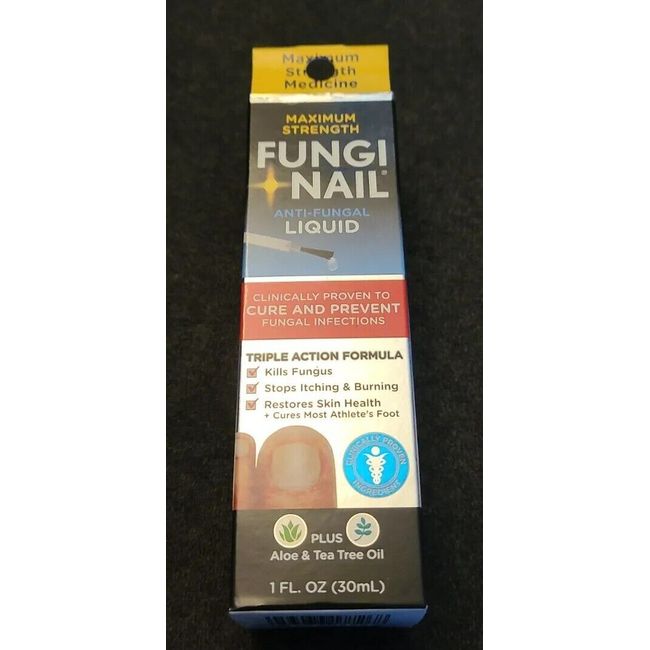 Fungi Nail MAXIMUM Strength Anti-fungal Liquid - 1oz (E7)