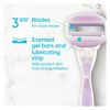 Gillette Venus ComfortGlide Freesia Women's Razor Refills, 6 Refill Cartridges, Fits Venus Reusable Razor Handles, 3-Bladed with Built-in Shave Gel Bars