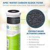 5 Micron Sediment Filter & 10 Micron Carbon Blocks for Reverse Osmosis Systems