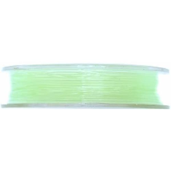 0.5mm Craft Factory Nylon Elastic Stretch Thread 5m Light Green - per Pack