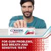 Corsodyl Gum & Breath Sensitivity Toothpaste for Sensitive Teeth, Neutralise Bad Breath, Aids Plaque Removal, 75ml