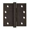Deltana DSB4N10BD 4" x 4" Square Hinges Bronze Dark