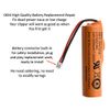 WirelessFinest Battery Replacement for Wahl Magic Clip Clipper Hair Cordless Designer Senior Sterling-4 Beretto Super Taper Part 93837-OO1 + Tool Repair Fix Dead Power Issue