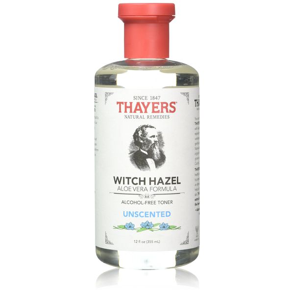 Thayers Alcohol-free Unscented Witch Hazel and Aloe Vera Formula Toner 12 oz. (Pack of 2)
