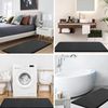 Memory Foam Bath Mat 24" X 16", Extra Soft Absorbent Bathroom Rugs Non Slip Bath
