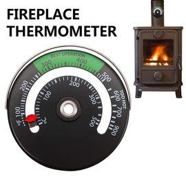 Hot Thermometer Magnetic Wood Stove Heater Thermometer Fireplace