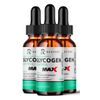 Restore Glycogen MAX Control Blood Drops, Blood Sugar Control Drops (3 Pack)