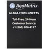 AgaMatrix Lancets, 33 Gauge, 100 Count Box