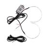 2pcs Multicolor Demon Eye LED Professional RGB 5W Car Headlight Projector