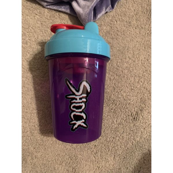 G Fuel Energy Shock Shaker Cup New GFuel 16 OZ Shaker Cup Gamma Labs