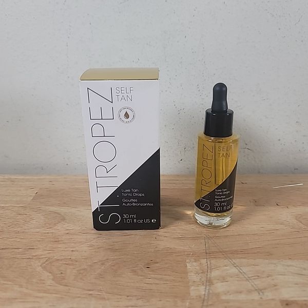 St. Tropez Self Tan Luxe Tan Tonic Drops- 1.01 oz / 30 ml New