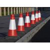 6 Red Traffic Safety cones by innovatus
