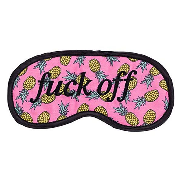 Eye Mask for Sleeping, Pineapple F*ck Off Pink, Eye Sleep Mask, Sleeping Aid, Sleeping Mask, Eye Patches for Adults, Sleep Masks for Women, Eye Mask Sleep, Sleeping Patch