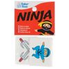 Baker Ross AC858 Ninja Temporary Tattoos, 24 Count (Pack of 1)