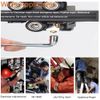 Utoolmart 15mm Metric L Shaped Angled Open Hex 6 point Socket Wrench Matt Finish
