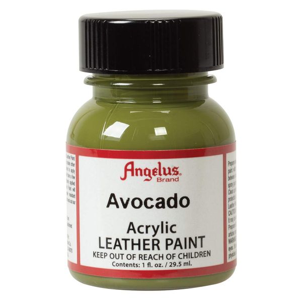 Angelus Leather Paint 1 oz Avocado