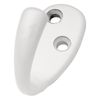 Hickory Hardware P27100-W Utility Collection Hook, Single, White